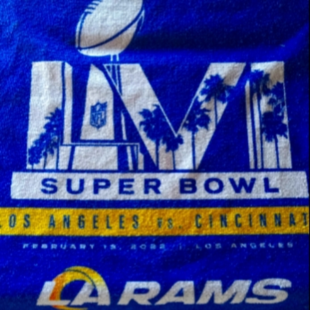 Superbowl LVI Game Towel